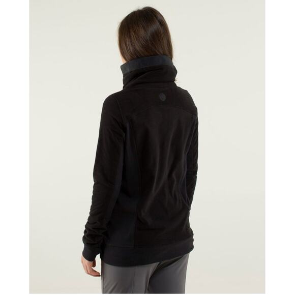 Lululemon Post Chaturanga Pullover Funnel Neck Quarter Zip Sweatshirt Size 6 - Picture 2 of 8